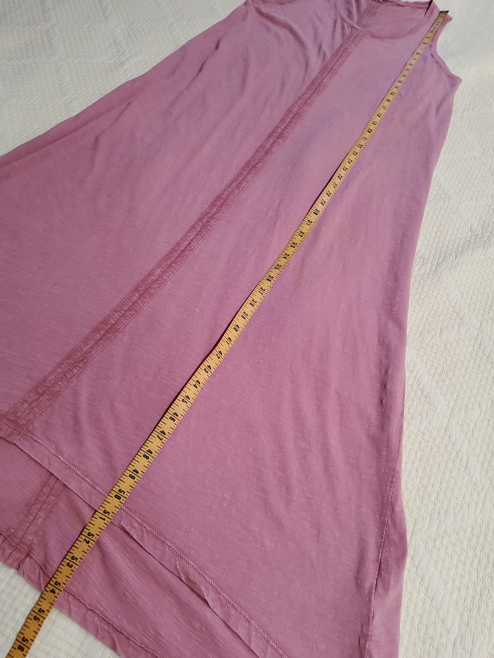 Daily Practice Anthropologie Dusty Pink Sleeveless Midi Dress Size L - Picture 11 of 12